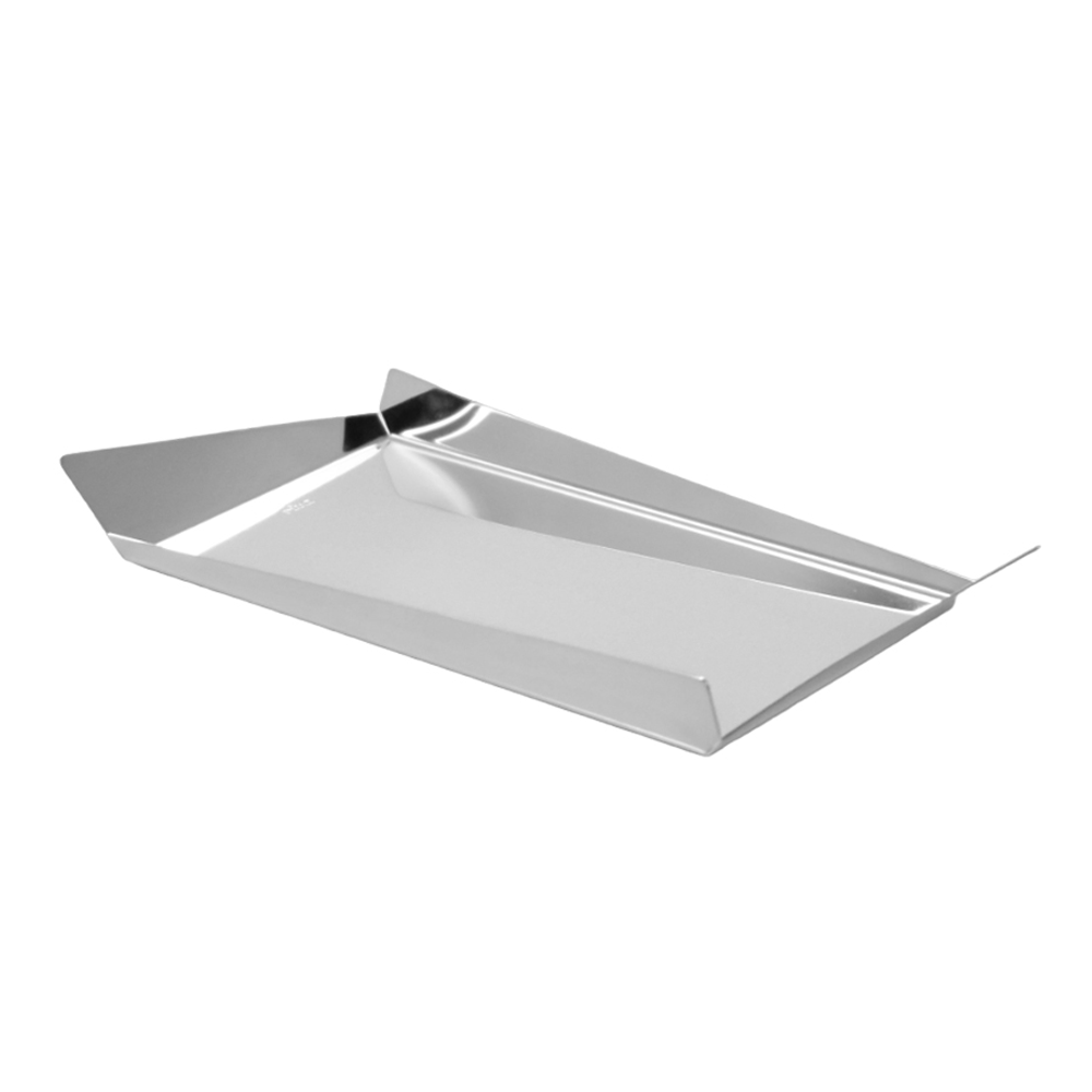 BANDEJA RITRATTO DE AÇO INOX 30X20CM