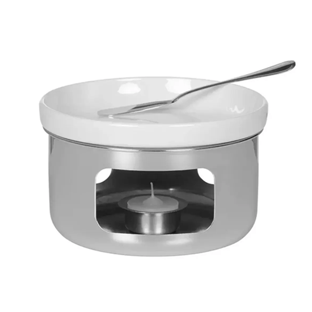 FONDUE QUEIJO BRIE DE PORCELANA 24CM