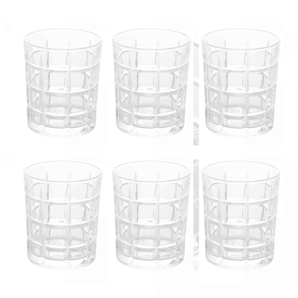 COPO DE WHISKY BROOKLYN 320ML COM 6 WOLFF