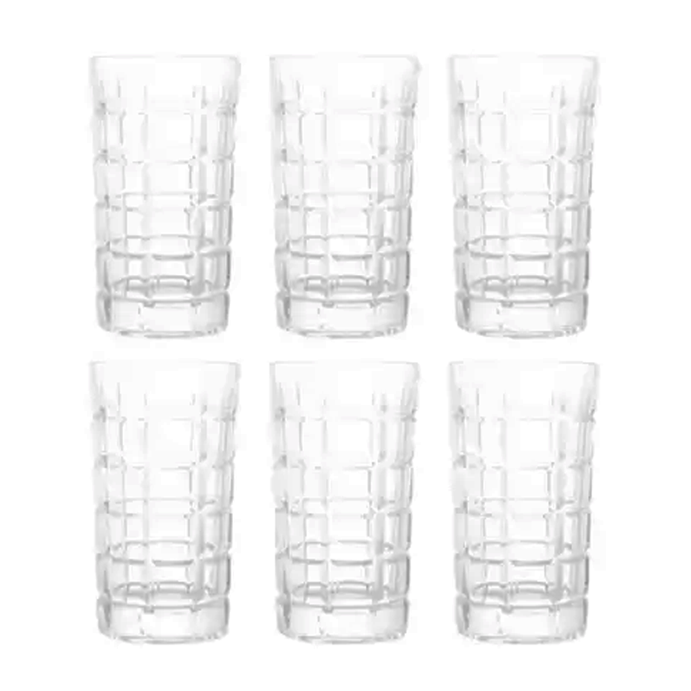 COPO LONG DRINK BROOKLYN 350ML COM 6 WOLFF