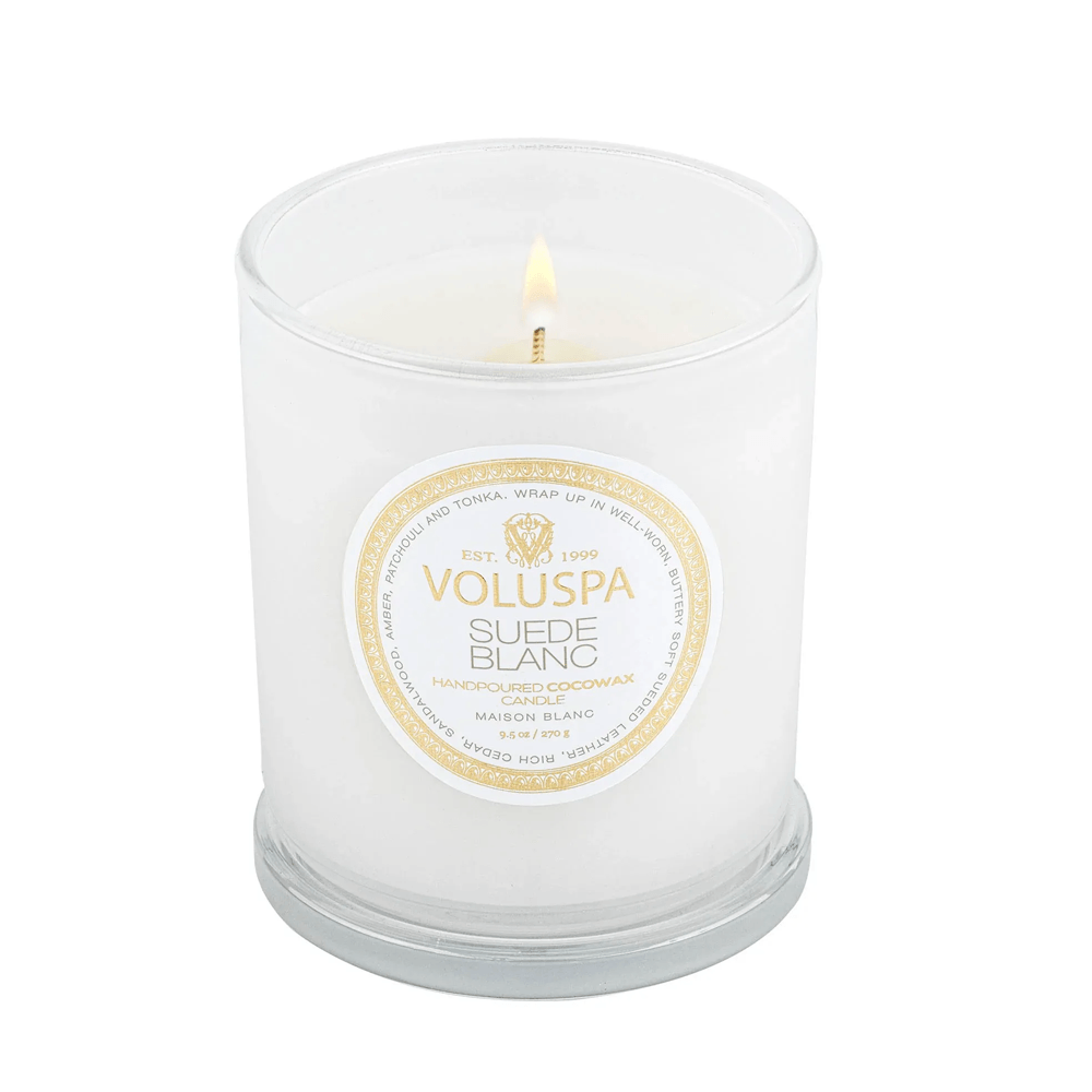 VELA COPO +60H SUEDE BLANC VOLUSPA