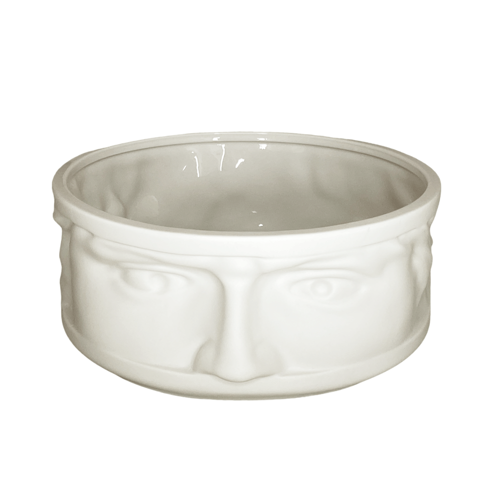 CENTRO DE MESA FACE DE PORCELANA 23CM