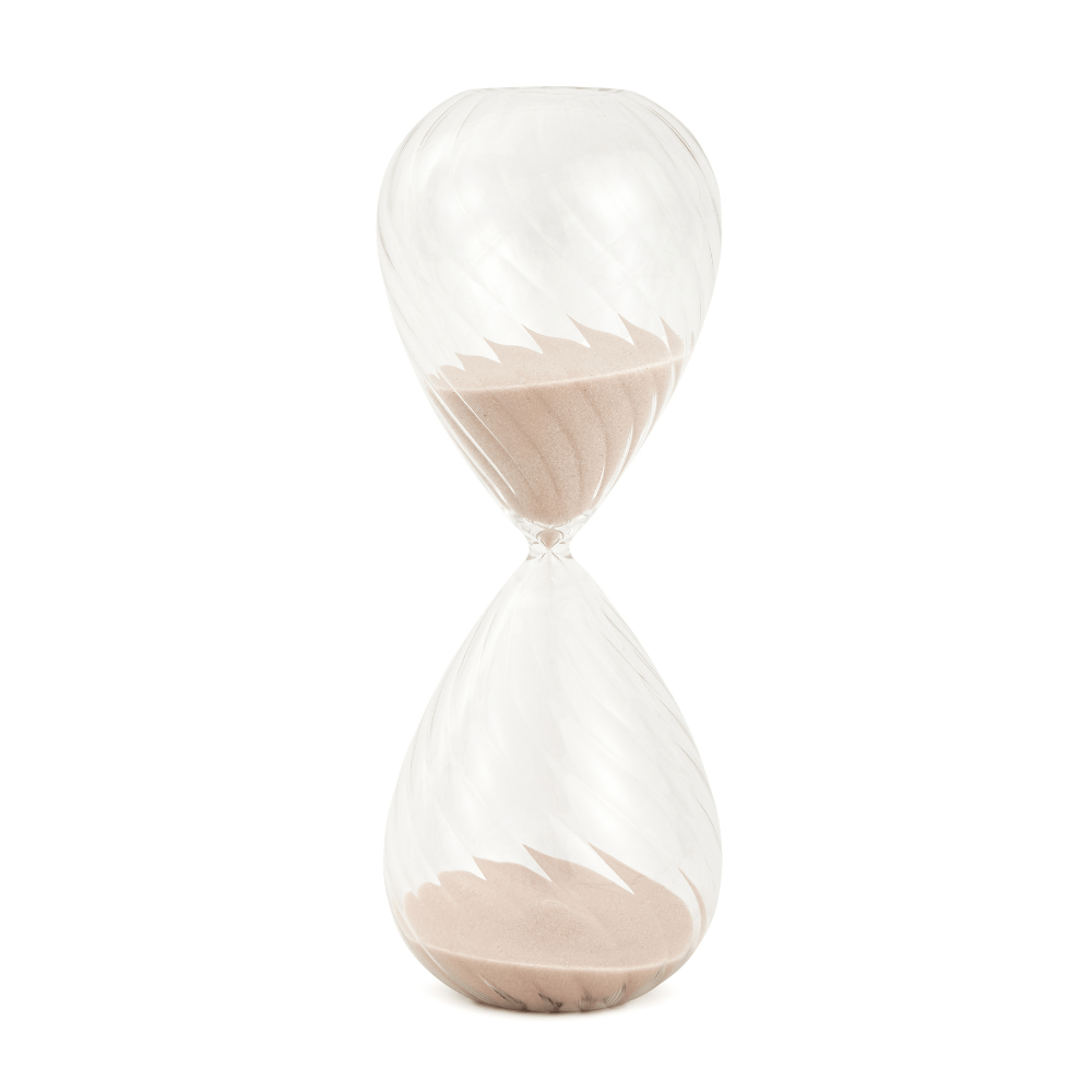 AMPULHETA DE VIDRO 60 MINUTOS