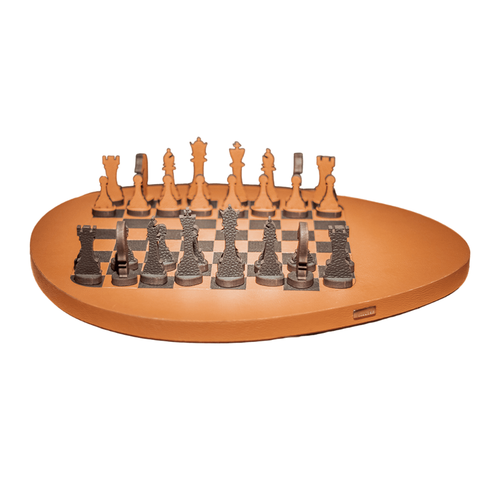 JOGO XADREZ DE MADEIRA 46CM