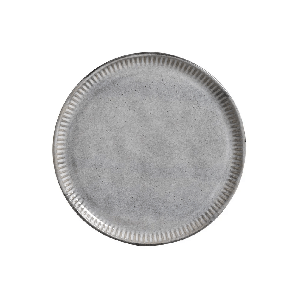 PRATO DE SOBREMESA DUST DE CERÂMICA COM 6 PORTO BRASIL