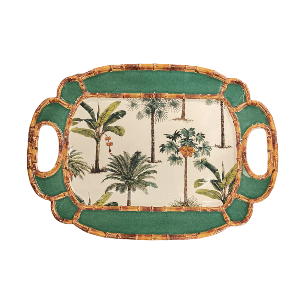 BANDEJA BORDA BAMBU DE MELAMINA 50X36CM