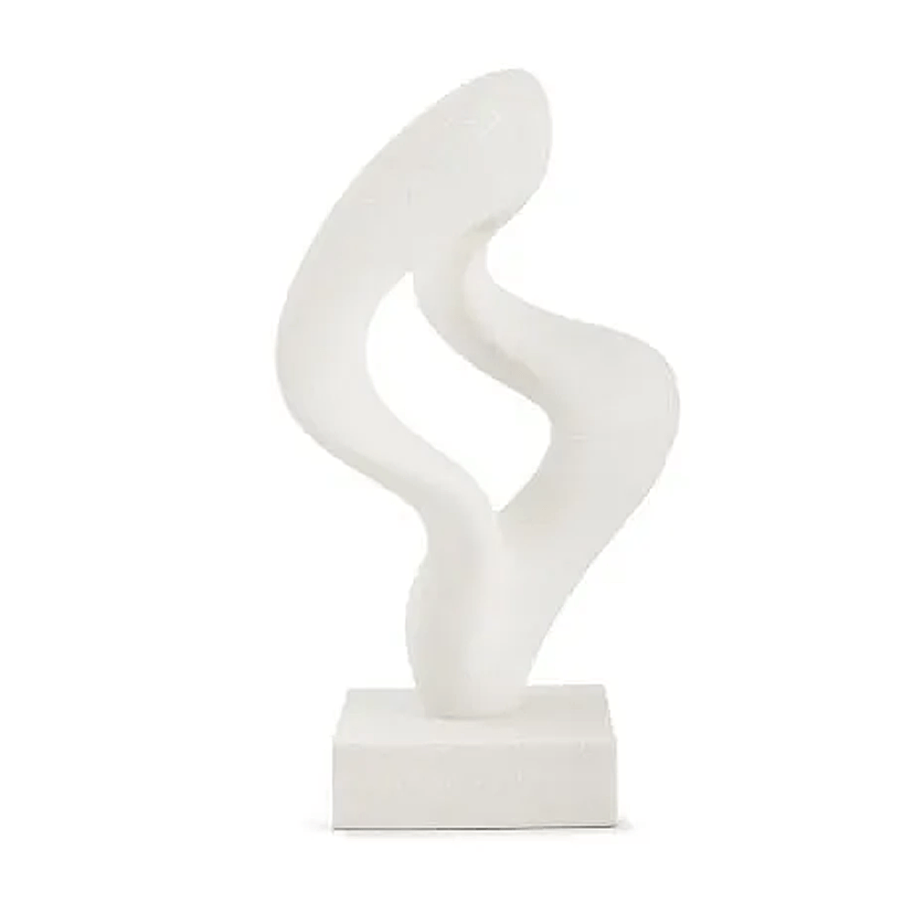 ESCULTURA SINUOSA DE POLIRESINA 35CM