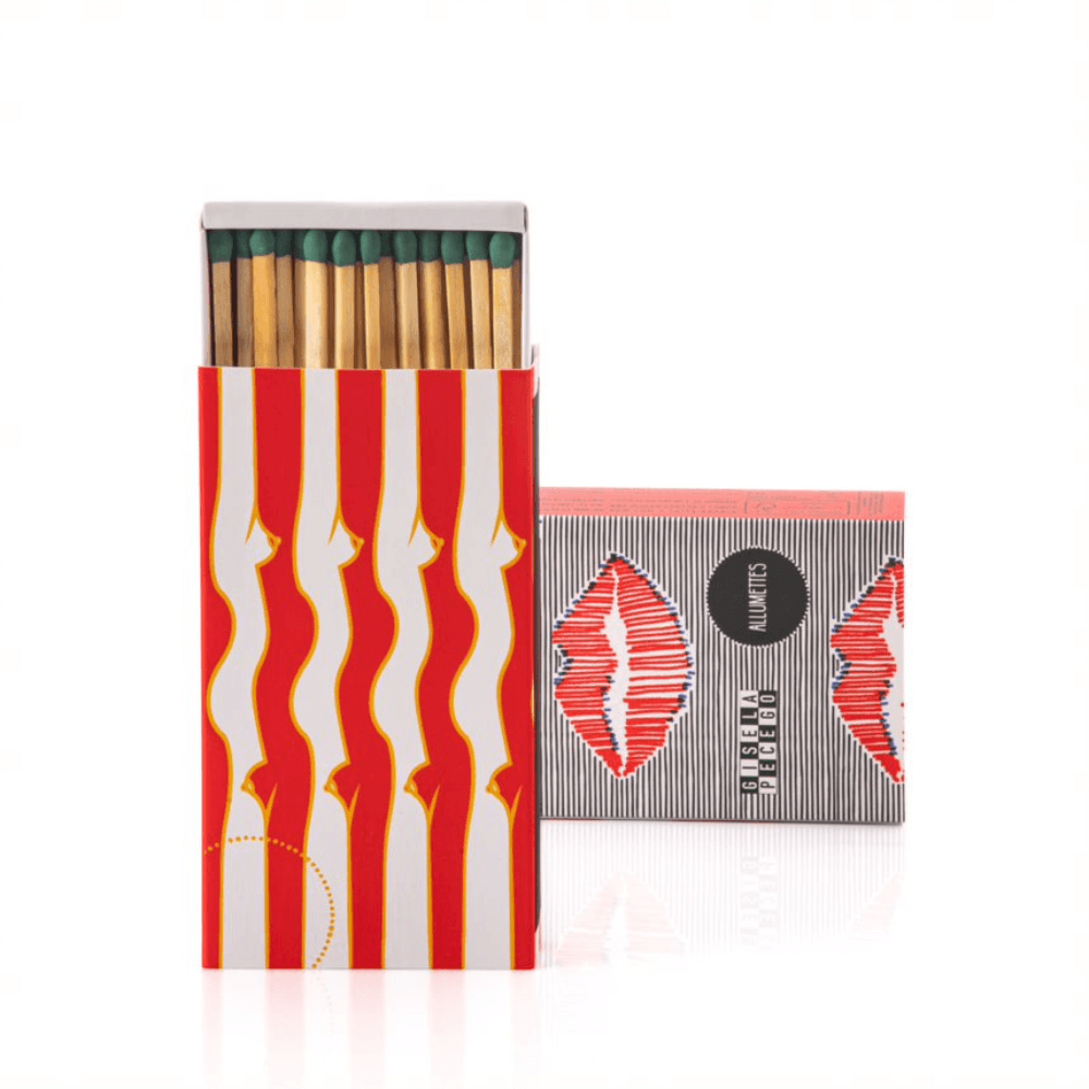 CAIXA DE FÓSFORO TOPLESS GISELA PECEGO SLIM MATTE
