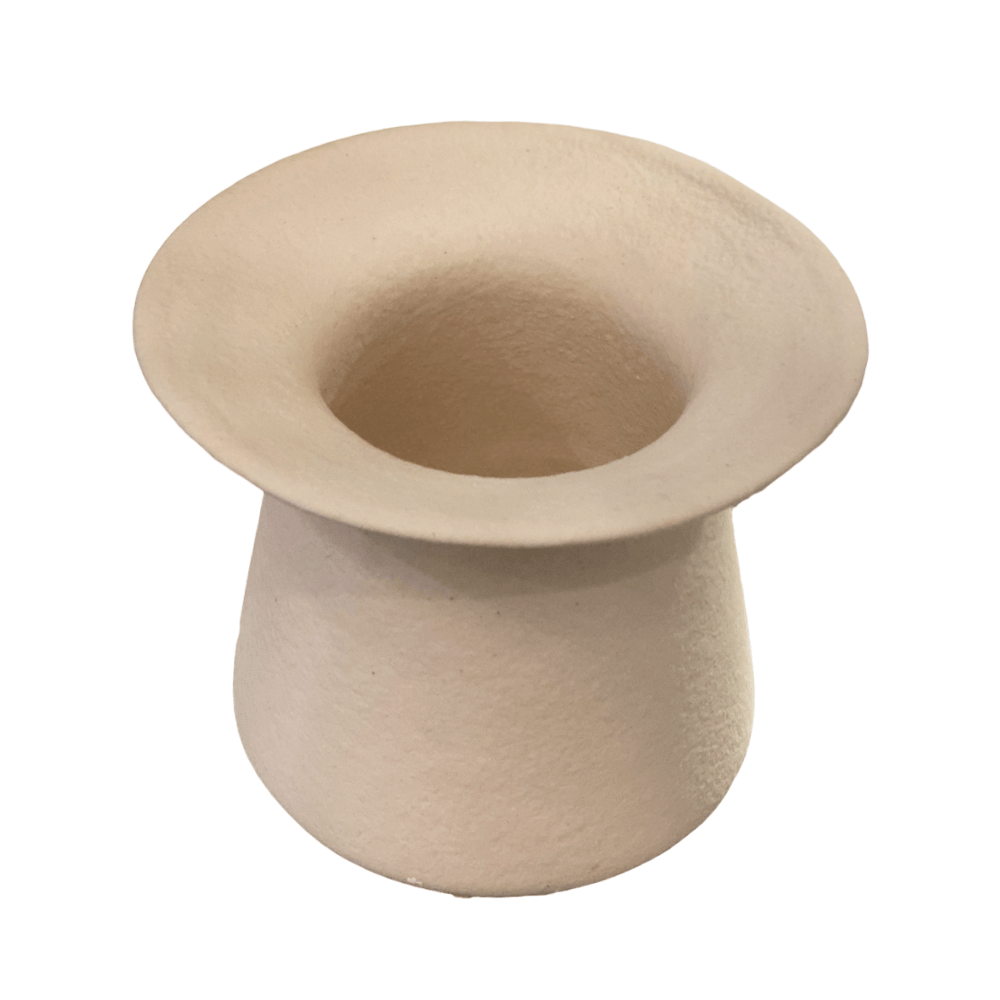 VASO CARTOLA DE CERÂMICA 28CM