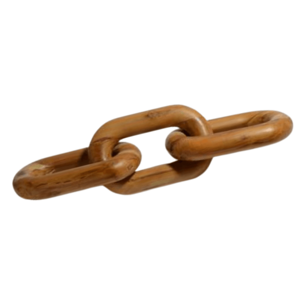 ELOS CORRENTE DE MADEIRA TECA 66CM
