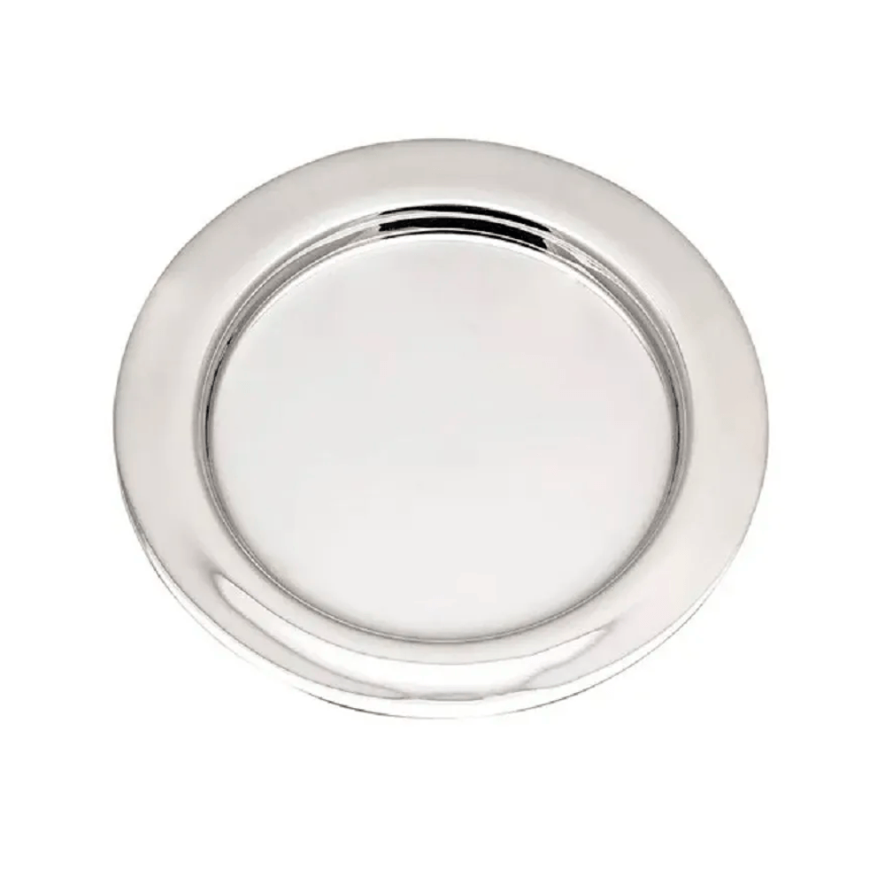 PRATO DE APOIO DE PRATA 16CM