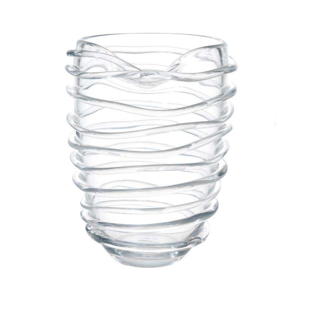 VASO FLORA DE VIDRO 28CM