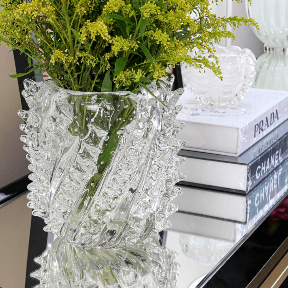 VASO SAN POLO DE MURANO CRISTAL 24CM