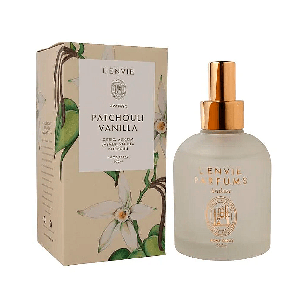 HOME SPRAY PATCHOULI VANILLA 200ML LENVIE