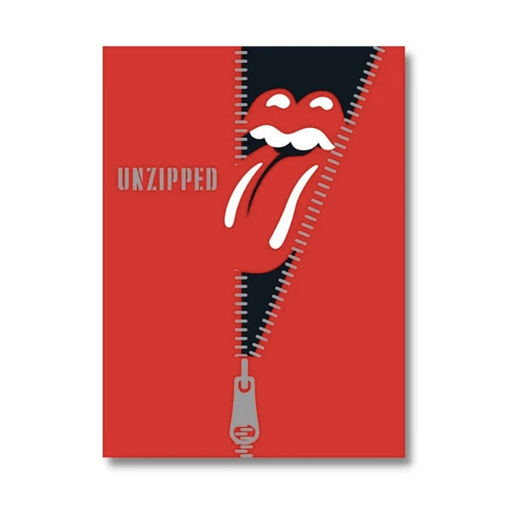 LIVRO ROLLING STONES UNZZIPPED