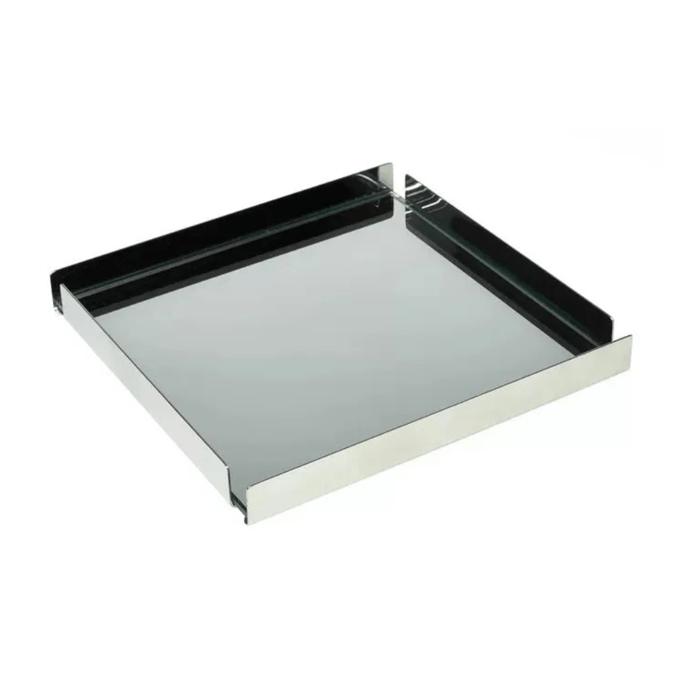 BANDEJA LAVABO DE PRATA 28X14CM