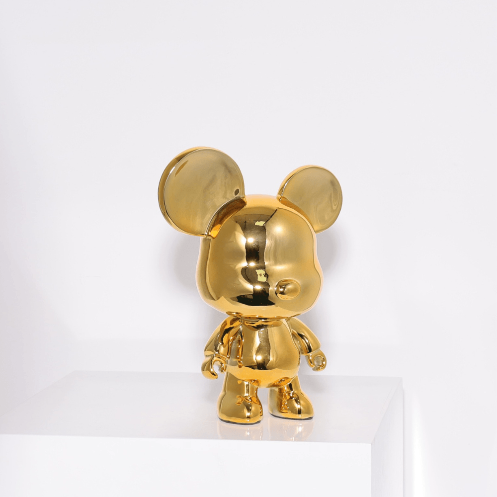 ESCULTURA MICKEY DE RESINA 29CM