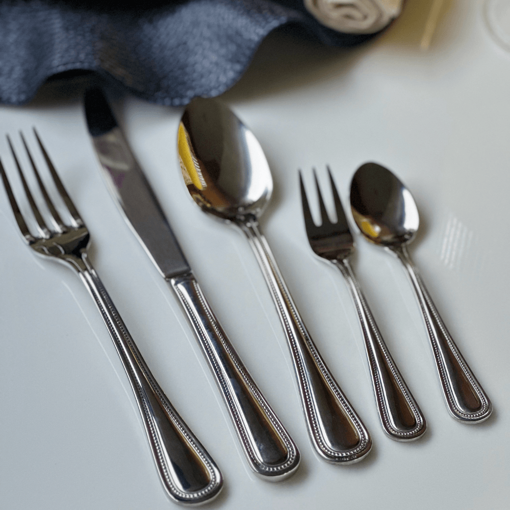 FAQUEIRO PÉROLA DE AÇO INOX 30 PEÇAS