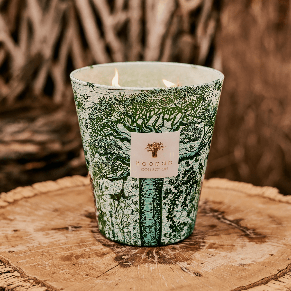 VELA SACRED TREES KAMALO POTE DE VIDRO G