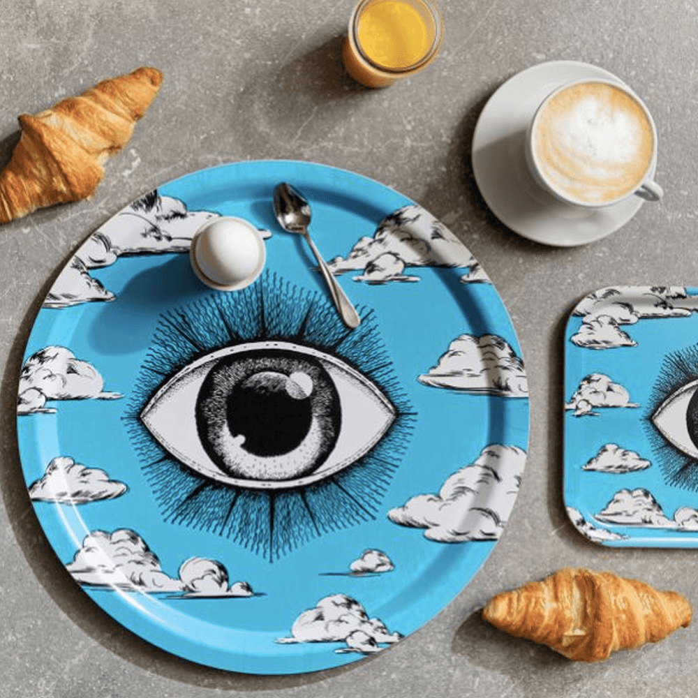 BANDEJA EYE OF THE BEHOLDER DE MADEIRA ABDUL 39CM