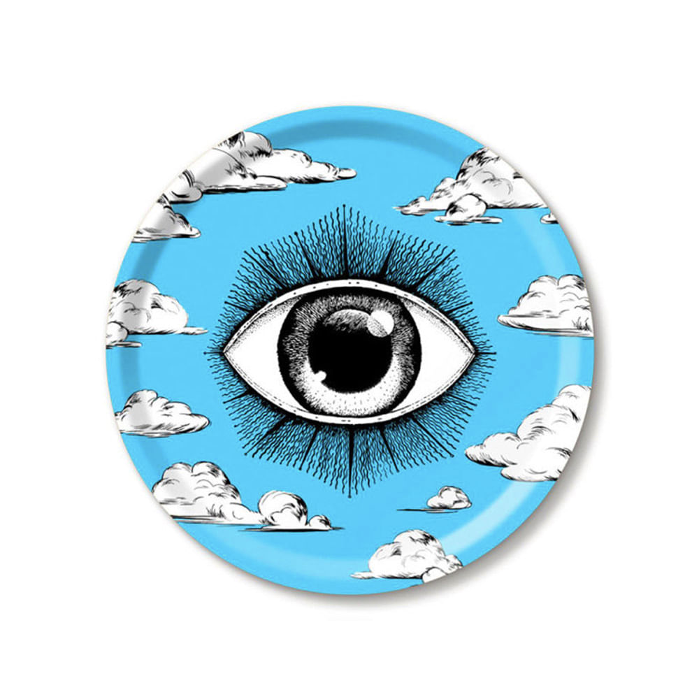 BANDEJA EYE OF THE BEHOLDER DE MADEIRA ABDUL 31CM