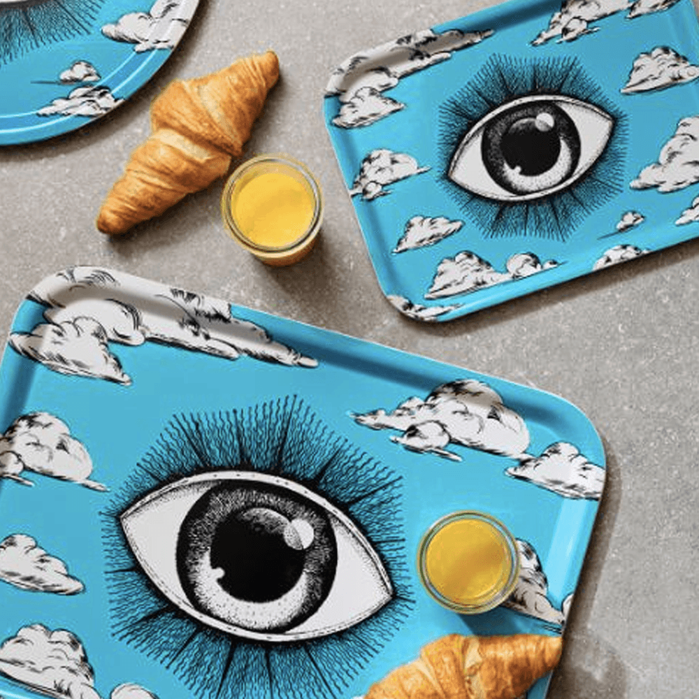 BANDEJA EYE OF THE BEHOLDER DE MADEIRA ABDUL 21X20CM