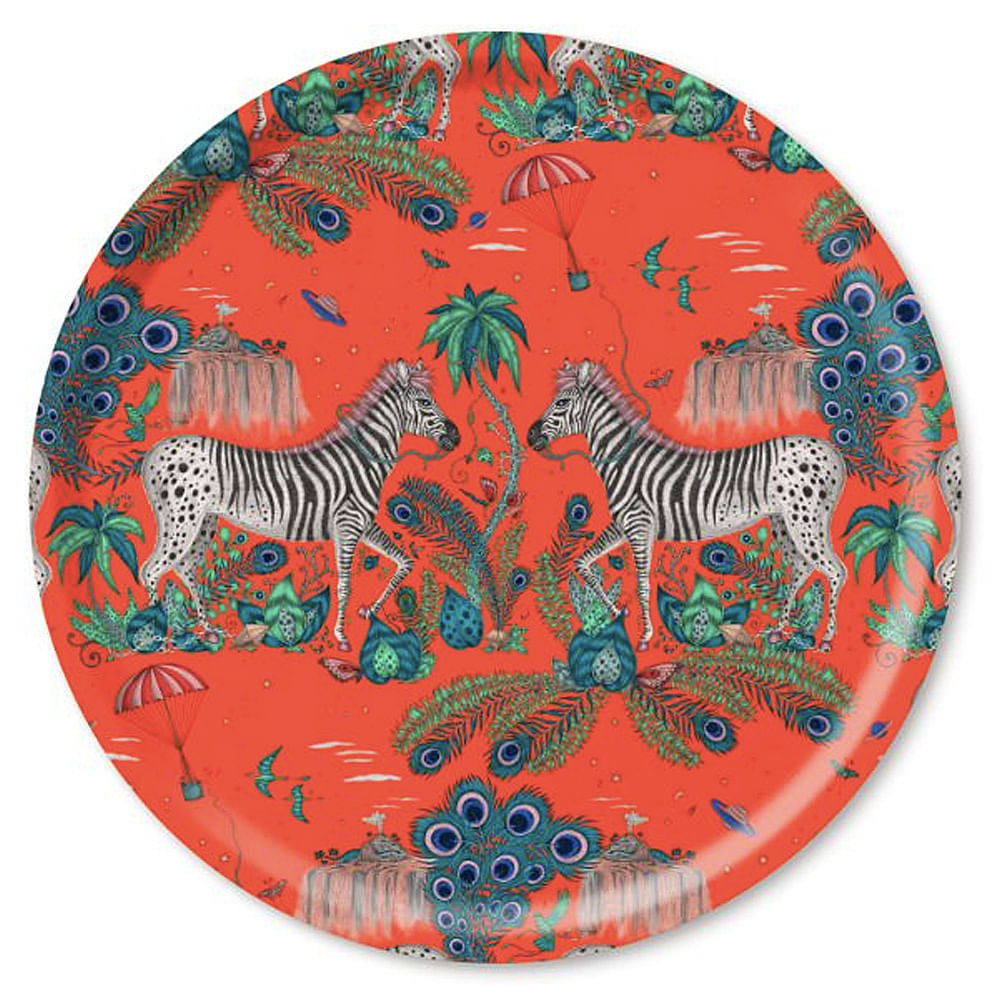 BANDEJA LOST WORLD RED DE MADEIRA ABDUL 46CM