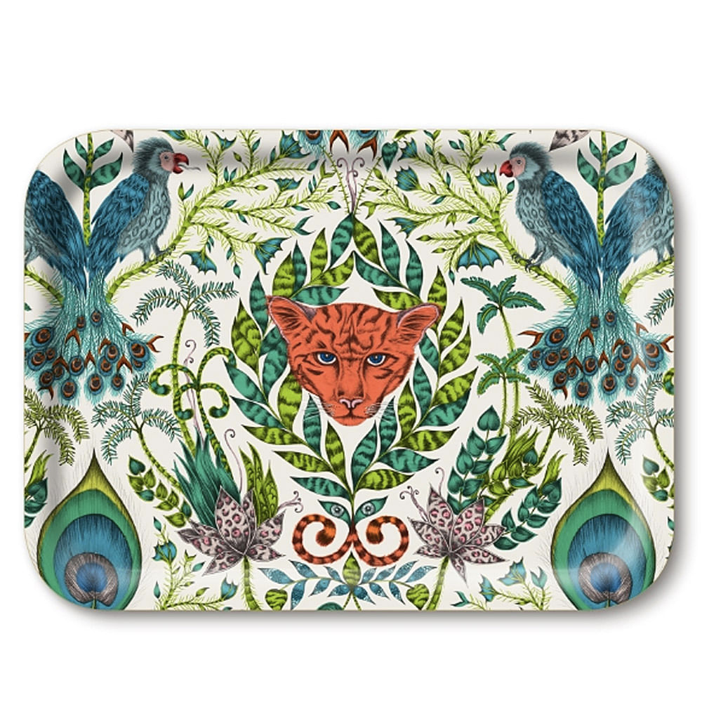 BANDEJA AMAZON GREEN DE MADEIRA ABDUL 27X20CM