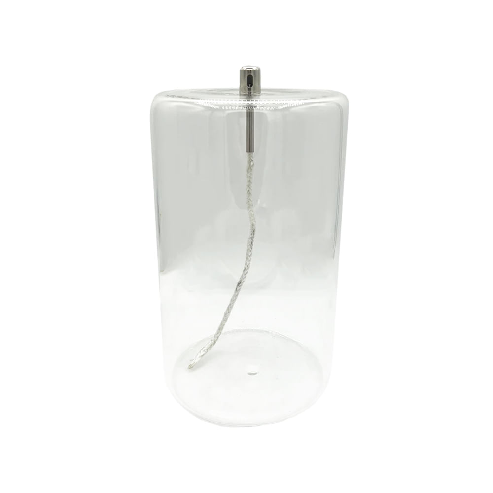 LUMINÁRIA CYLINDRE A ÓLEO DE VIDRO 20CM