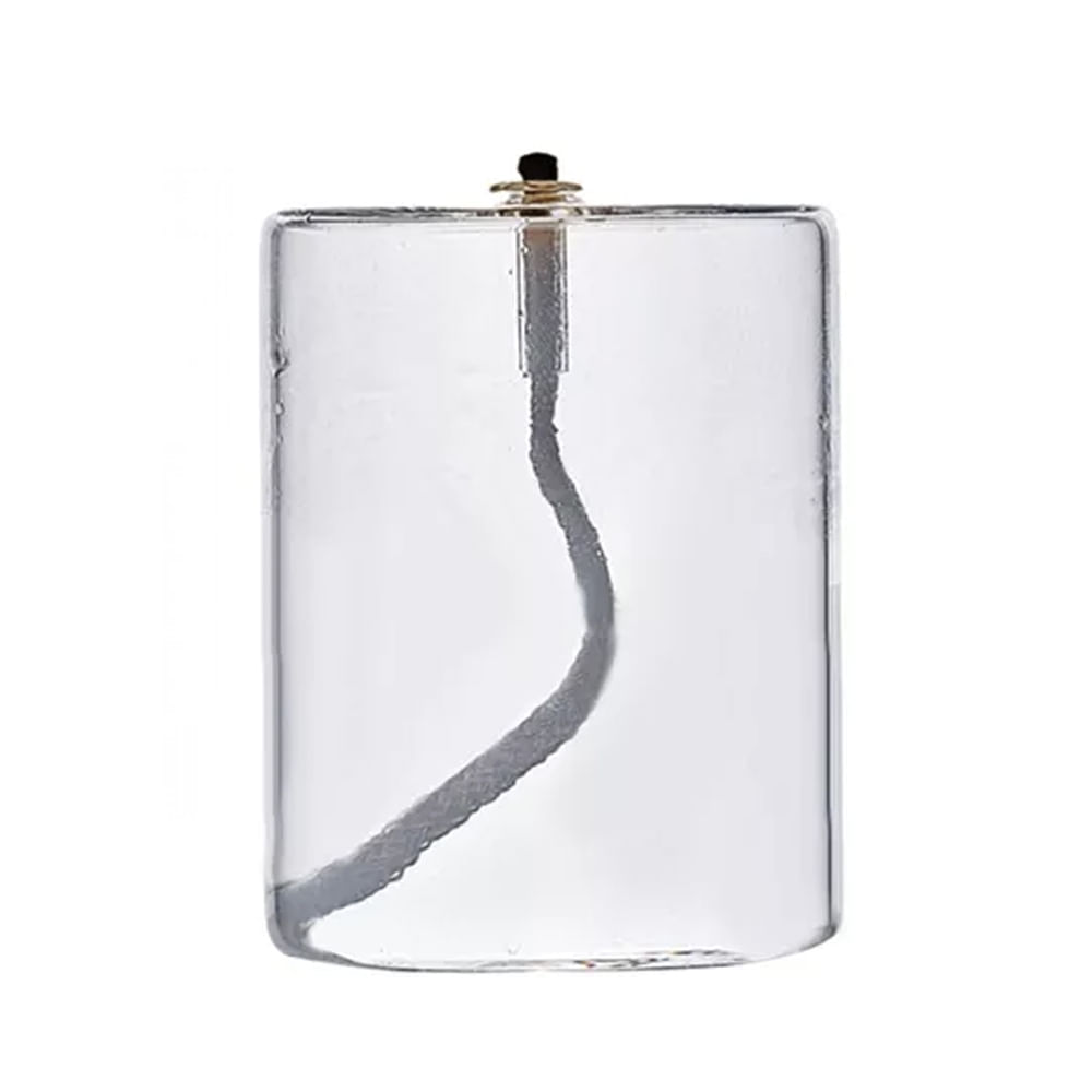 LUMINÁRIA CYLINDRE A ÓLEO DE VIDRO 16CM