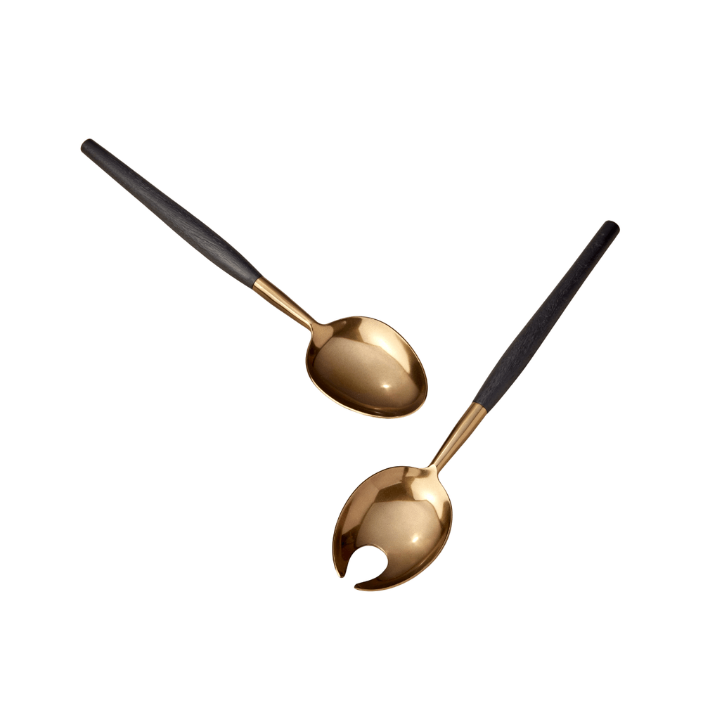 TALHER DE SALADA ARENDAL BRONZE DE MADEIRA COM 2