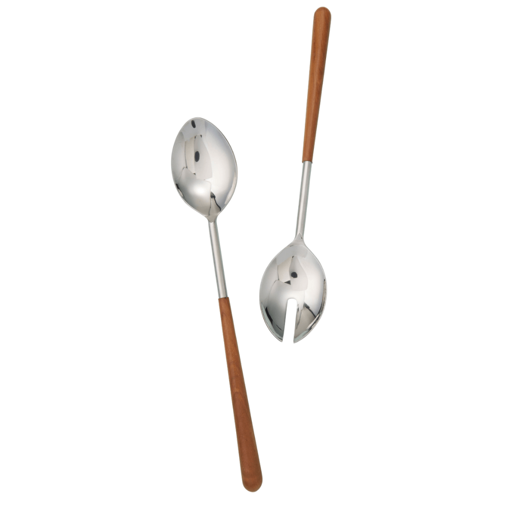 TALHER DE SALADA TEAK RESINADO DE METAL COM 2