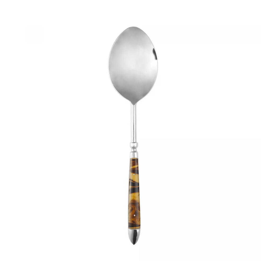 COLHER PARA SERVIR TORTOISE DE AÇO INOX