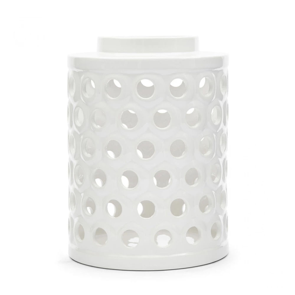 CASTIÇAL LA BAULE DE CERÂMICA 30CM