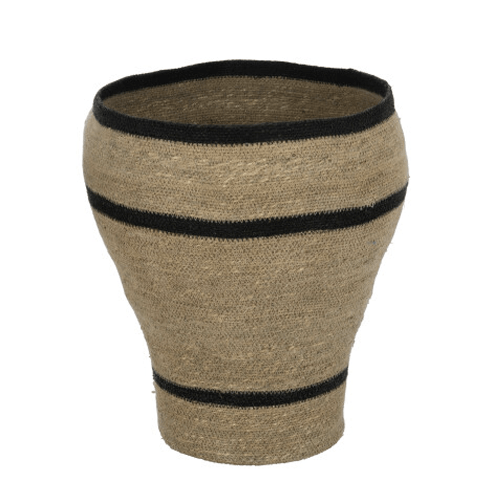 CESTO ALTO DE FIBRA NATURAL 45CM