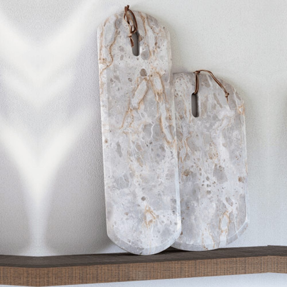 TÁBUA BEIGE DE MÁRMORE 60X20CM