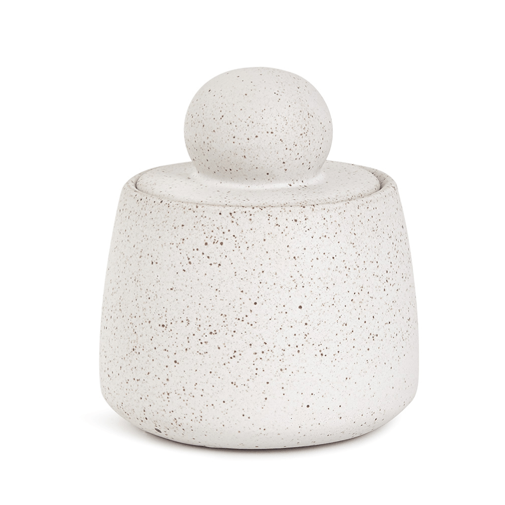 CAIXA REDONDA OFF COM TAMPA DE CERAMICA 15CM