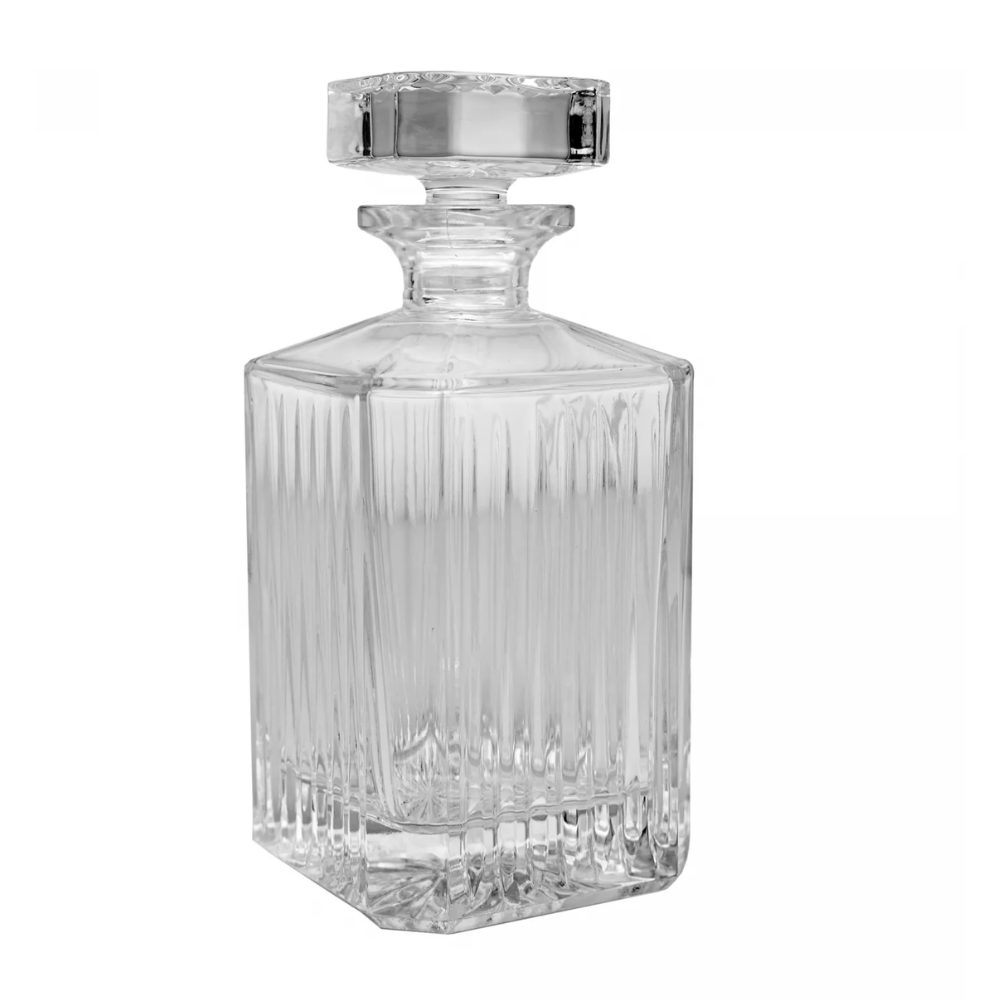 GARRAFA PARA WHISKY BANGKOK DE CRISTAL 850ML