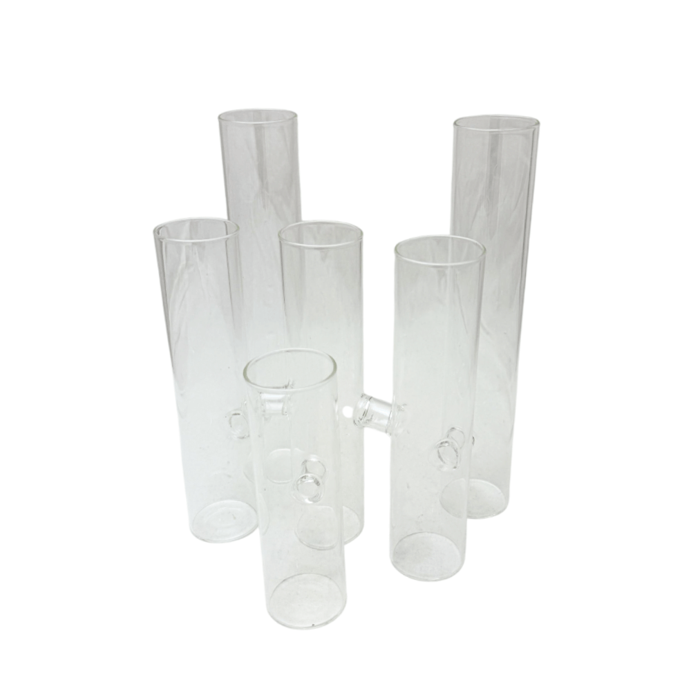 VASO BOROSSILACATO DE VIDRO 25X18CM