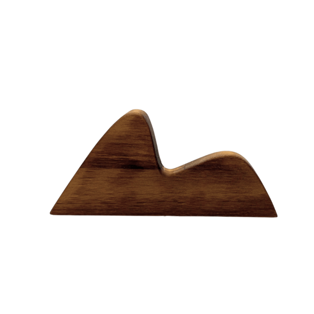 ESCULTURA PÃO DE AÇUCAR DE MADEIRA 15CM