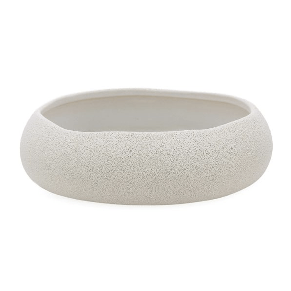 CENTRO DE MESA ROUND DE CERÂMICA 34CM