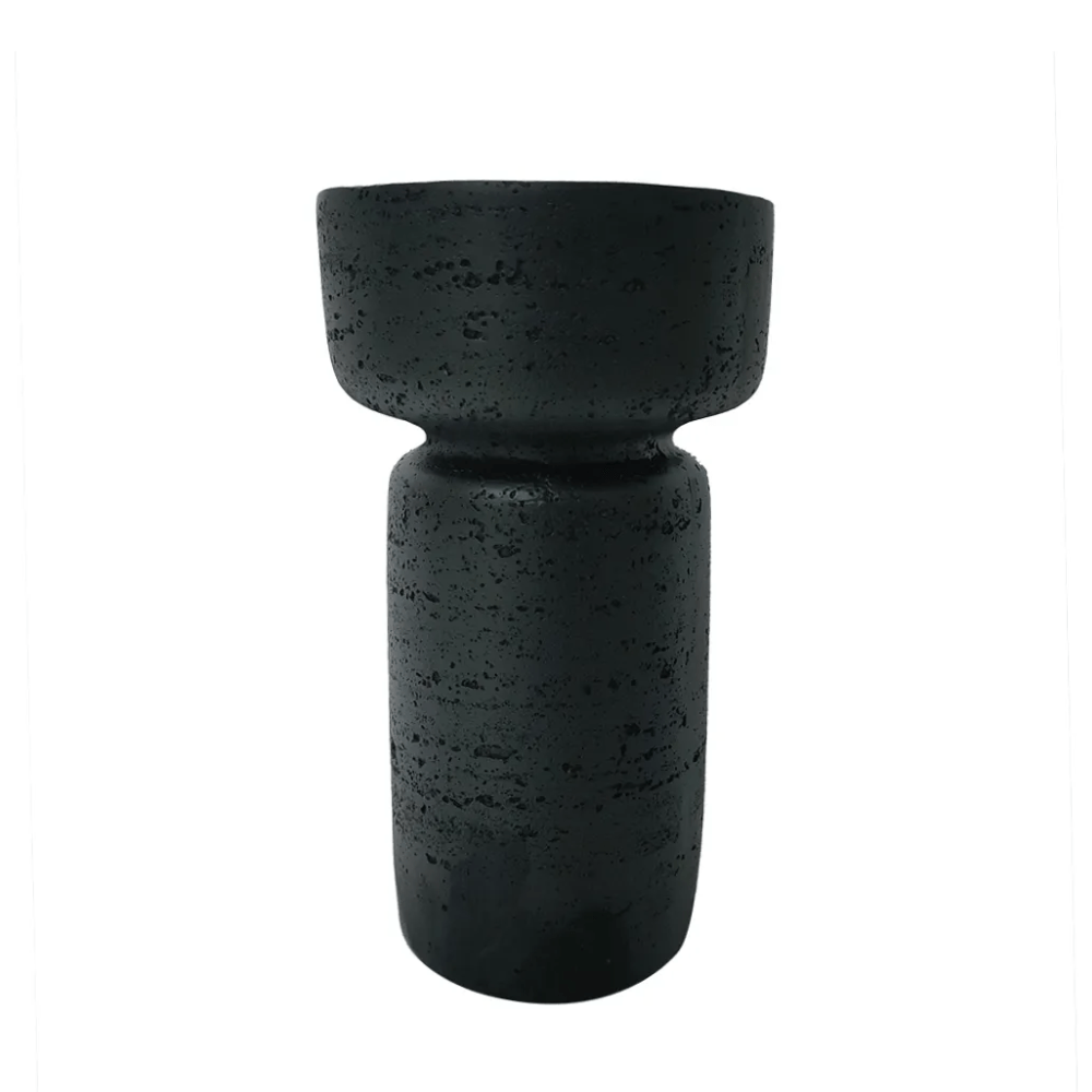 CASTIÇAL RAIZES DE RESINA 20CM