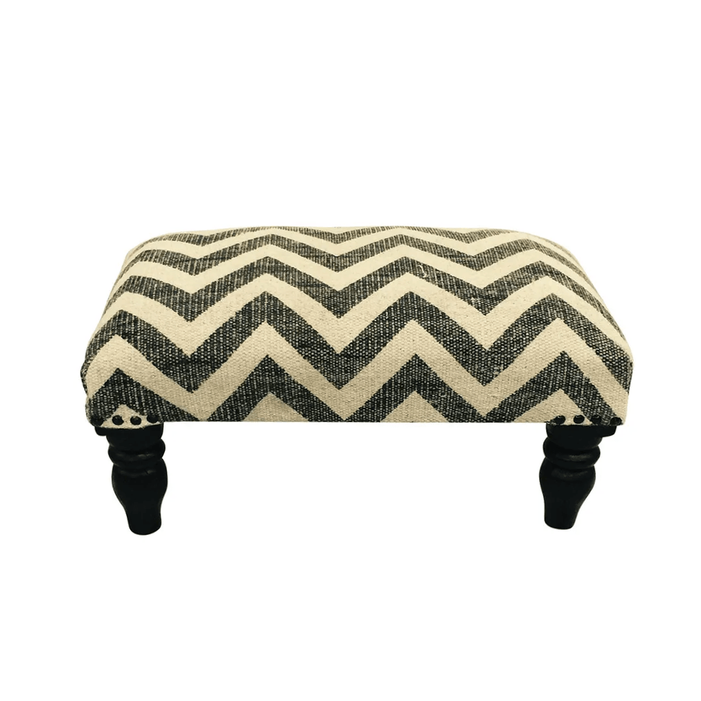 BANQUETA ZIGGY DE TECIDO 50CM