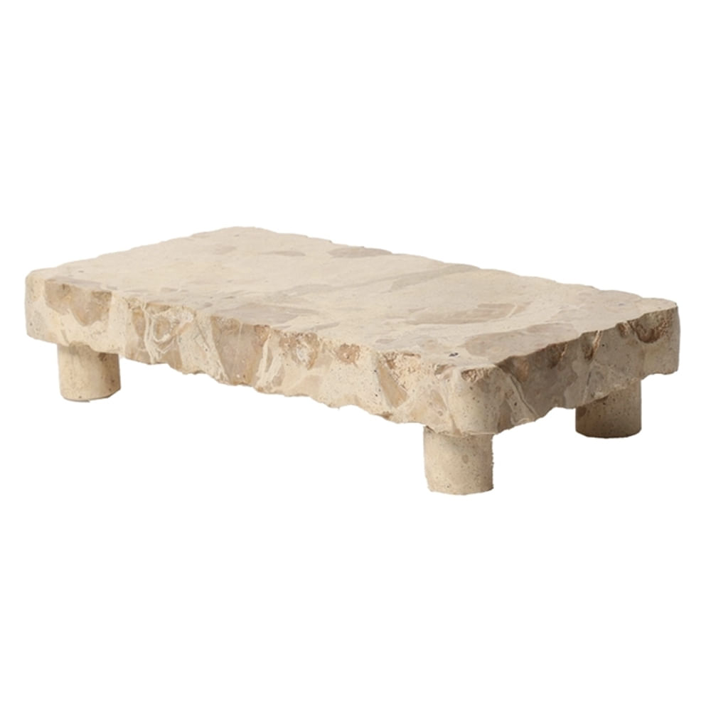 TABUA DE CORTE ORGANIC DE MÁRMORE 30X15CM