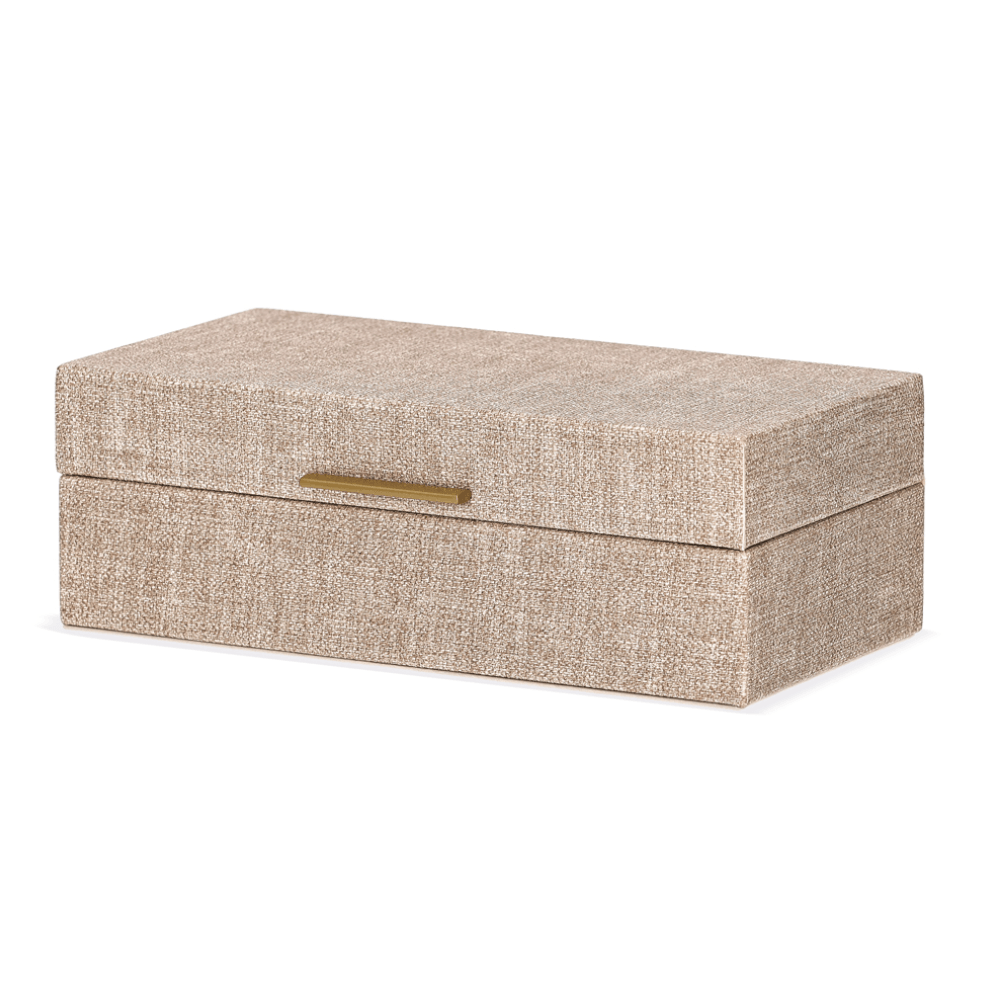 CAIXA REVES DE MADEIRA 26X13CM