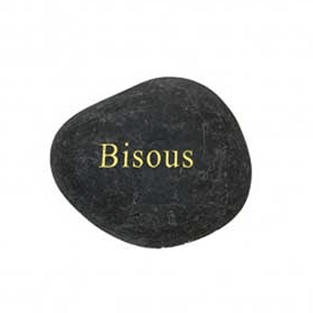 PEDRA DECORATIVA BISOUS 6CM