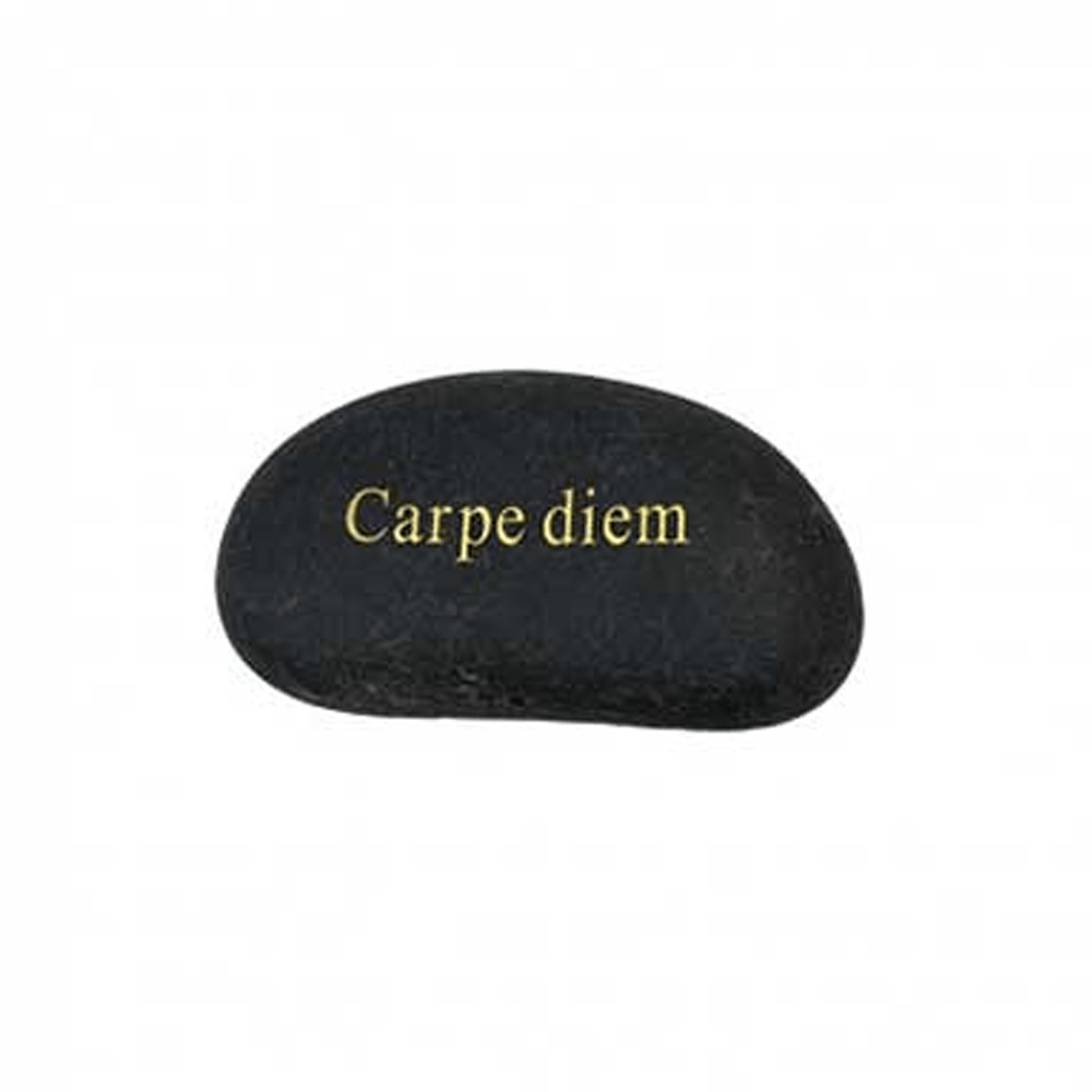PEDRA DECORATIVA CARPE DIEM 6CM