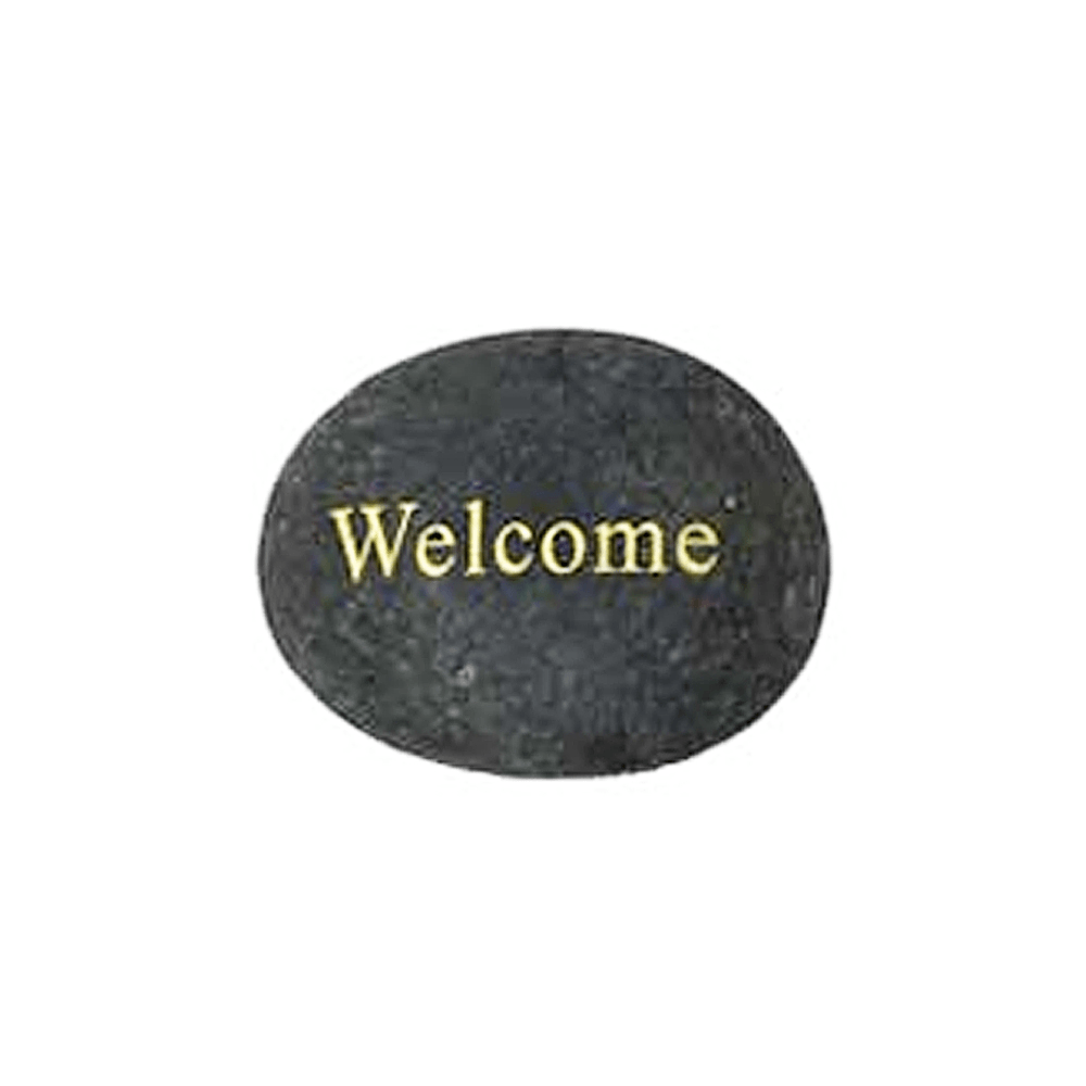 PEDRA DECORATIVA WELCOME 6CM