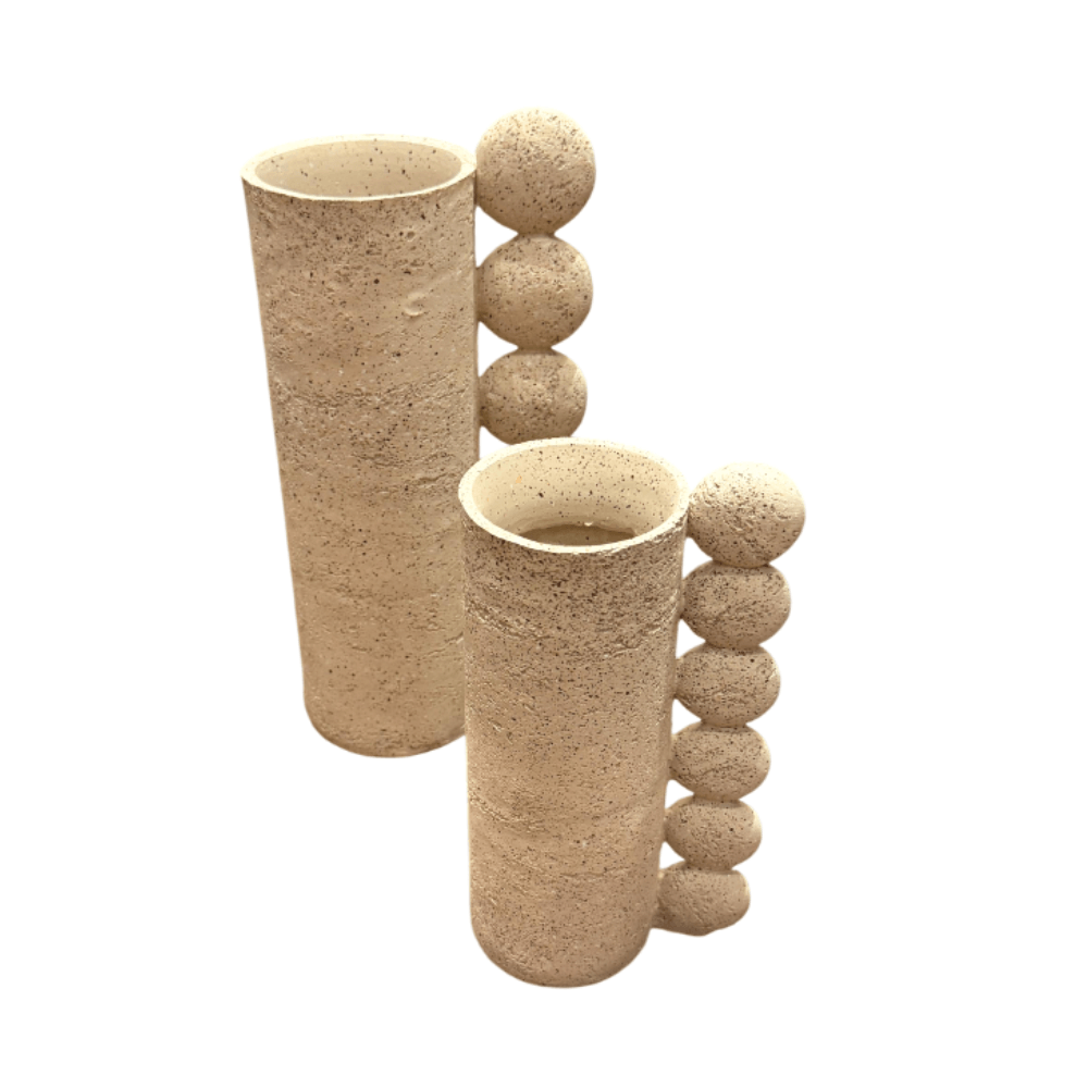 VASO HANDLE DE RESINA 23CM