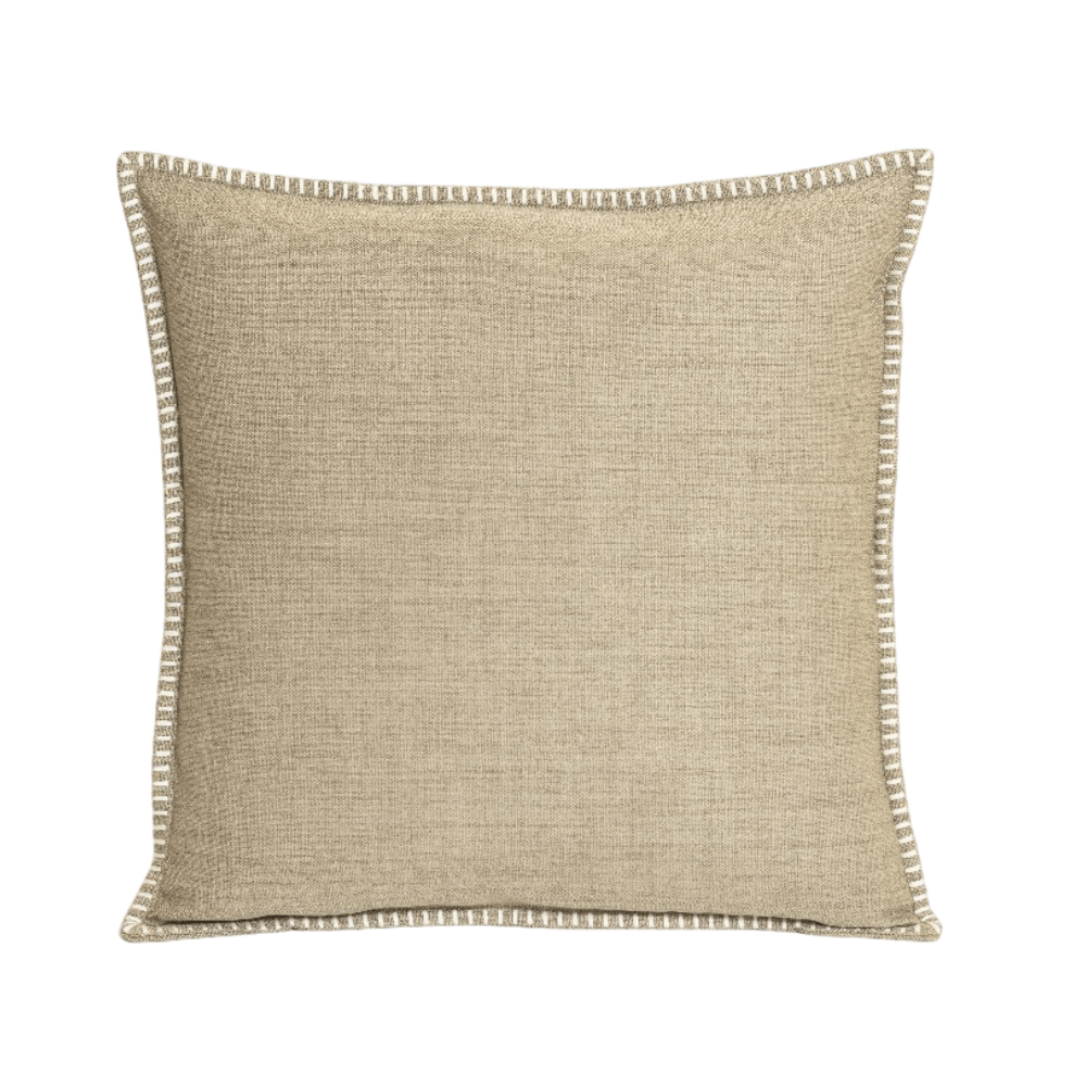 ALMOFADA GARDEN BEGE DE LINHO 50X50CM